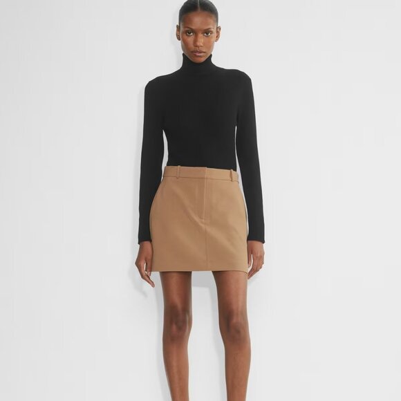 Aritzia Chisel Mini Skirt - Picture 2 of 14